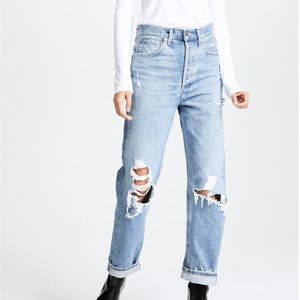 AGOLDE 90’s loose fit in fallout sz 33 washed once